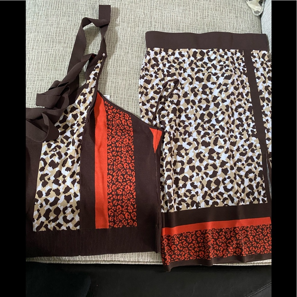 New York skirt and top set